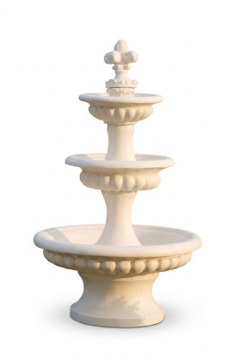 Fontaine de jardin avec étang de fontaine de 205 cm Fontaine en pierre Fontaine de jardin Fontaine neuve
