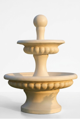 Fontaine de jardin Fontaine de bassin de jardin 163cm Fontaine en pierre Fontaine de jardin Nouvelle fontaine