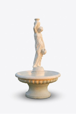 Fontaine décorative, figure de fontaine de 206 cm, décoration de fontaine de jardin, fontaine de bassin.