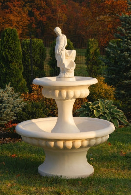 Fontaine décorative 163cm sculpture fontaine décoration fontaine jardin étang nouveau