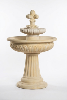 Fontaine de jardin Fontaine bassin 138cm Fontaine en pierre Fontaine de jardin Fontaine nouvelle