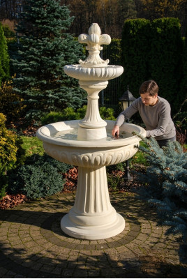 Fontaine de jardin Fontaine bassin jardin Fontaine 173cm Fontaine en pierre Fontaine de jardin Fontaine Fontaine neuve