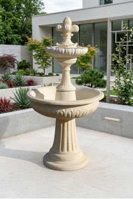 Fontaine de jardin Fontaine bassin jardin Fontaine 173cm Fontaine en pierre Fontaine de jardin Fontaine Fontaine neuve