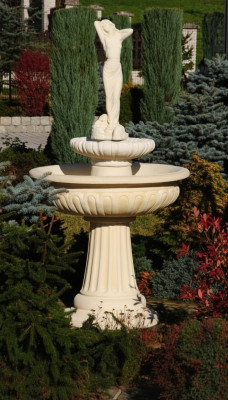 Fontaine décorative fontaine 174cm sculpture fontaine décoration fontaine jardin étang nouveau