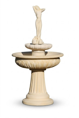 Fontaine décorative fontaine 174cm sculpture fontaine décoration fontaine jardin étang nouveau