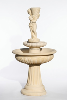Fontaine décorative sculpture de fontaine décoration de fontaine bassin de jardin nouvelle 174cm