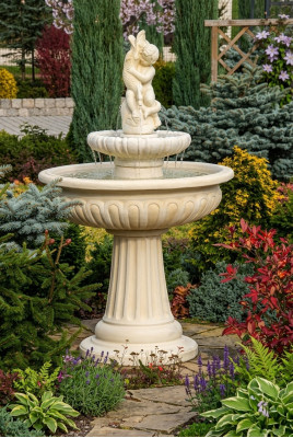 Fontaine Grenouille Fontaine Pierre Fontaine Fontaine en Pierre 154cm Fontaine de Jardin