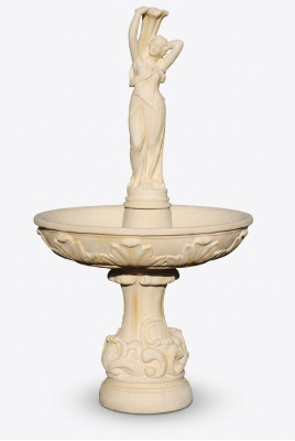 Fontaine décorative fontaine sculpture de 180 cm décoration de fontaine de jardin fontaine de bassin nouvelle