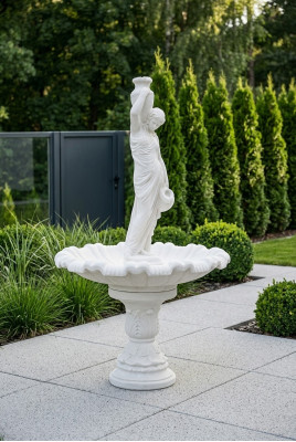 Fontaine décorative figure fontaine 239cm décoration fontaine de jardin étang