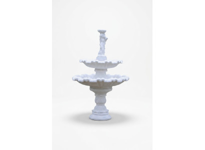Figurine de fontaine décorative 197cm décoration de fontaine fontaine de jardin étang