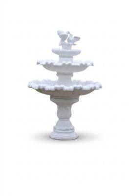 Fontaine de jardin Bassin Fontaine 175cm Fontaine en pierre Fontaine de jardin Fontaine Fontaine nouvelle