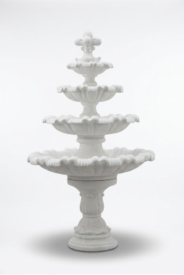 Fontaine de jardin avec bassin et fontaine 224 cm en pierre Fontaine de jardin Fontaine Fontaine nouvelle