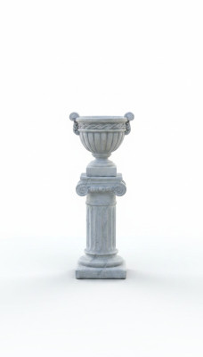 Colonnes de colonnes pour la décoration de figures Sculpture Figures Statue Cour Design Jardin