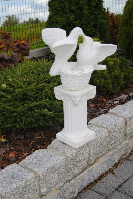 Kolonne Säulenfigur Skulptur Figuren Statue Terrasse Design Garten Dekoration