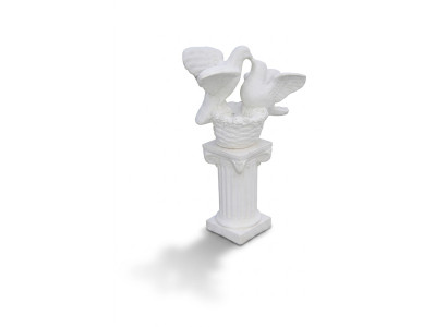 Kolonne Säulenfigur Skulptur Figuren Statue Terrasse Design Garten Dekoration