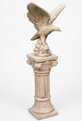 Figure de colonne Sculpture Figures Statue Colonnes Conception de patio Décoration de jardin