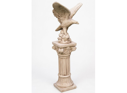Figure de colonne Sculpture Figures Statue Colonnes Conception de patio Décoration de jardin