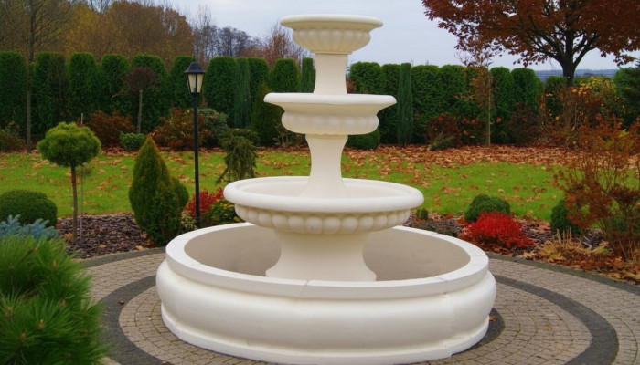 Bassin pour fontaine d'ornement sculpture de fontaine jardin fontaine étang nouveau