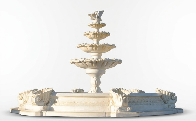 Bassin Fontaine Ornementale Fontaine Sculpture Fontaine Jardin Fontaine Étang Ville