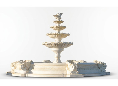 Bassin Fontaine Ornementale Fontaine Sculpture Fontaine Jardin Fontaine Étang Ville