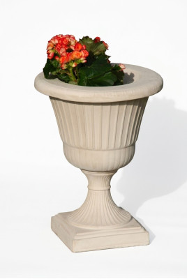 Panier de fleurs, Fleurs, Vase, Récipient, Jardin, Patio, Décoration, Statue, Figures, Dahlia
