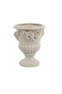 Conception pot de fleurs haut pot de plante récipient pots figure boîte sculpture PETRA nouveau