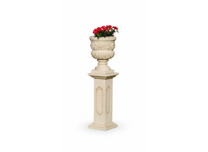 Panier de fleurs boîte de fleurs vase de jardin décoration de patio statue de figures