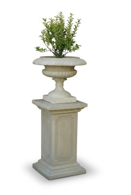 Panier de fleurs Vase à fleurs Récipient Boîte de jardin Décoration de terrasse Statue Figures