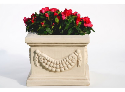 Panier à fleurs boîte de fleurs vase de fleurs décoration de patio statue figures jardin