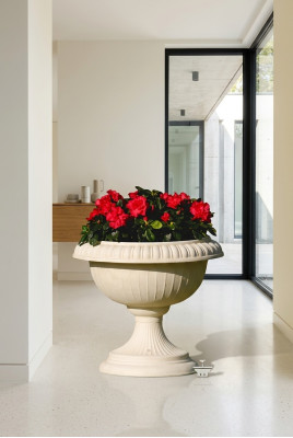 Panier de fleurs boîte de fleurs vase de fleurs décoration de jardin patio statue figurines