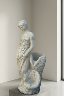 Figure Femme AMANDA Statue de Jardin Sculpture Sculptures Figures Statues Pierre Décorative