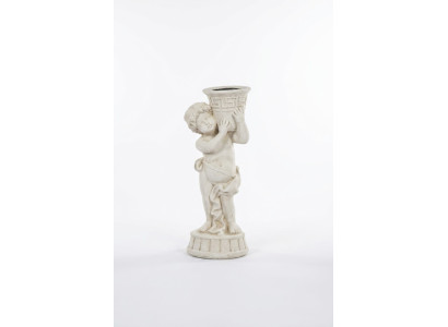 Figure Statue avec Fleurs Vase Boîte Statues Figures Sculpture Jardin