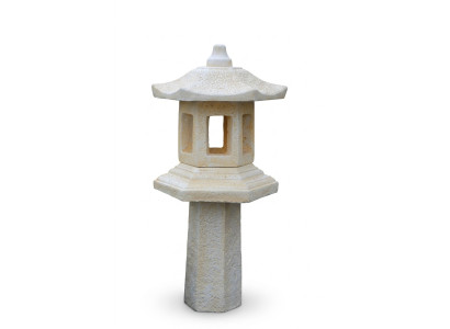 Lampe lampe extérieure sculpture de jardin éclairage figure de terrasse luminaire en pierre nouveau