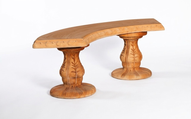 Tabouret Banc Siège Mobilier Patio Jardin Coin tranquille Siège en béton Tabouret Style romain