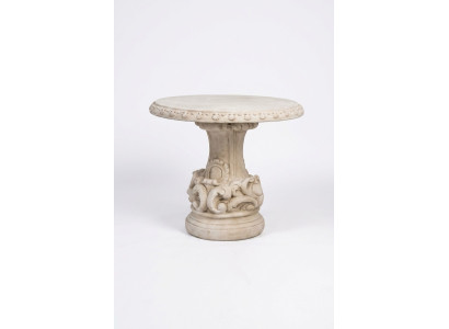 Tables Roman Style Garden Stone Table Round Patio Furniture Garden Furniture Decoration  ``` Tables de jardin de style romain Table ronde en pierre Mobilier de patio Mobilier de jardin Décoration ```