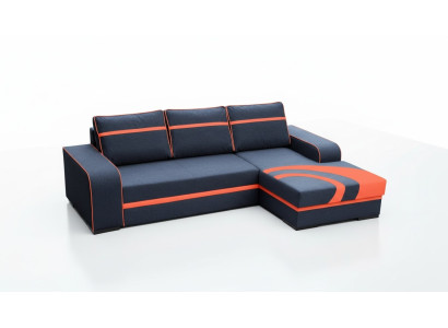 Canapé-lit Canapé d'angle Canapé avec fonction lit et rembourrage - Ensemble moderne avec fonction de couchage nouveau