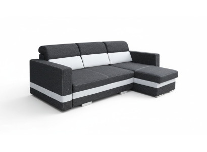 Canapé-lit, canapé d'angle, canapé en tissu, canapé-lit d'angle, nouvelle fonction de couchage, ensemble de nouvelles fonctions de couchage