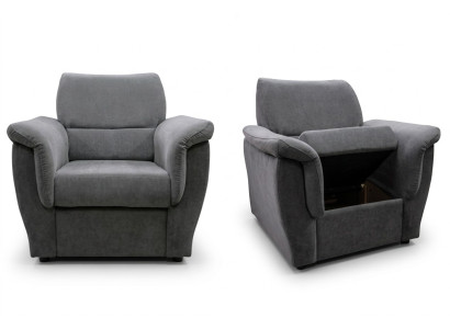 Fauteuil moderne, canapé TV, canapé 1 place, canapé design en textile, rembourrage de canapé.
