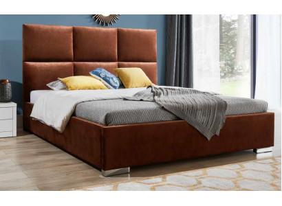 Lits de design Luxe Velours Velours Lit Hôtel Double neuf XXL