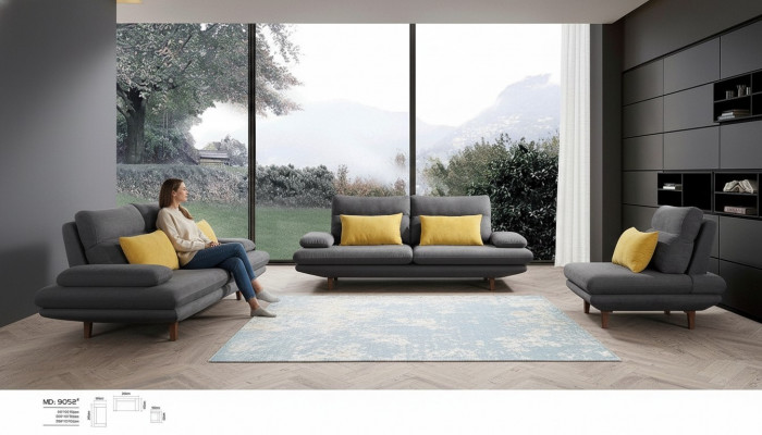 Fauteuil Canapé Tapisserie Designer Textile Canapé 1 Place Tapisserie Siège de Télévision