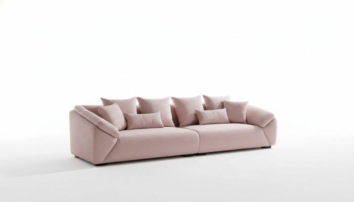 Canapé géant XXL Canapé Canapé paysage vivant Canapés Canapés Rembourrage 4 places XXL 330 cm