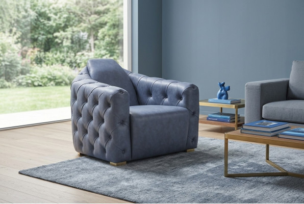 Canapé design italien 2x ensemble de canapés 1 place 1+1 ensemble de rembourrage de siège Chesterfield nouveau