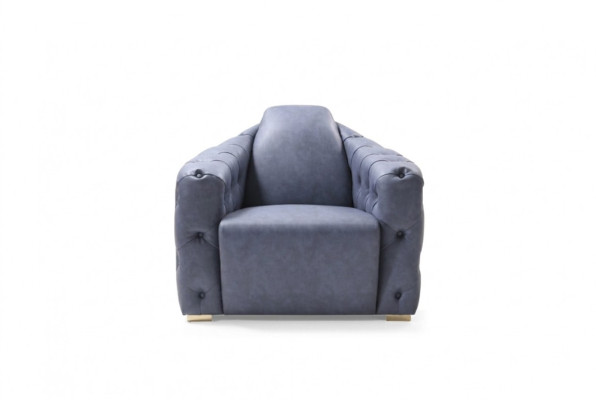 Canapé design italien 2x ensemble de canapés 1 place 1+1 ensemble de rembourrage de siège Chesterfield nouveau