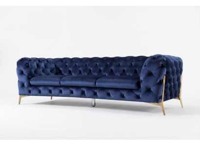 Canapé Canapé Rembourrage XXL Big Suite canapés design Chesterfield Textile 3+2+2