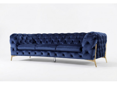 Canapé Canapé Rembourrage XXL Big Suite canapés design Chesterfield Textile 3+2+2