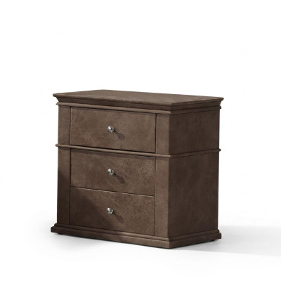 Table de console de nuit Commode de chambre côté Armoire de rangement Tables de décoration