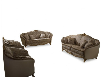 Canapé canapé 2 places (sans 3+1) Canapés classiques baroques neufs 2er Meubles design
