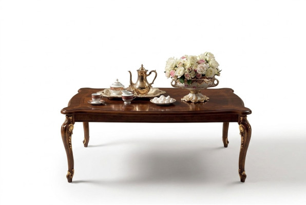 Table basse Noble Design Salle de séjour Baroque Rococo Canapé Canapé Tables