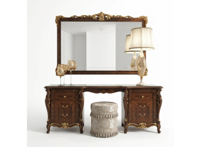 Table de toilette de classe de luxe commode de chambre Mobilier italien