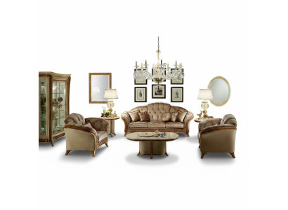 Ensemble de canapé Sofa Couch 3 + 2 Salon Meubles de designer Classique Baroque